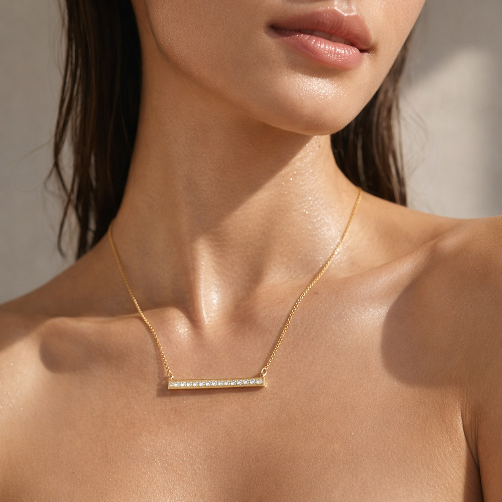 Ellie Vail Lorenza Horizontal Bar Necklace