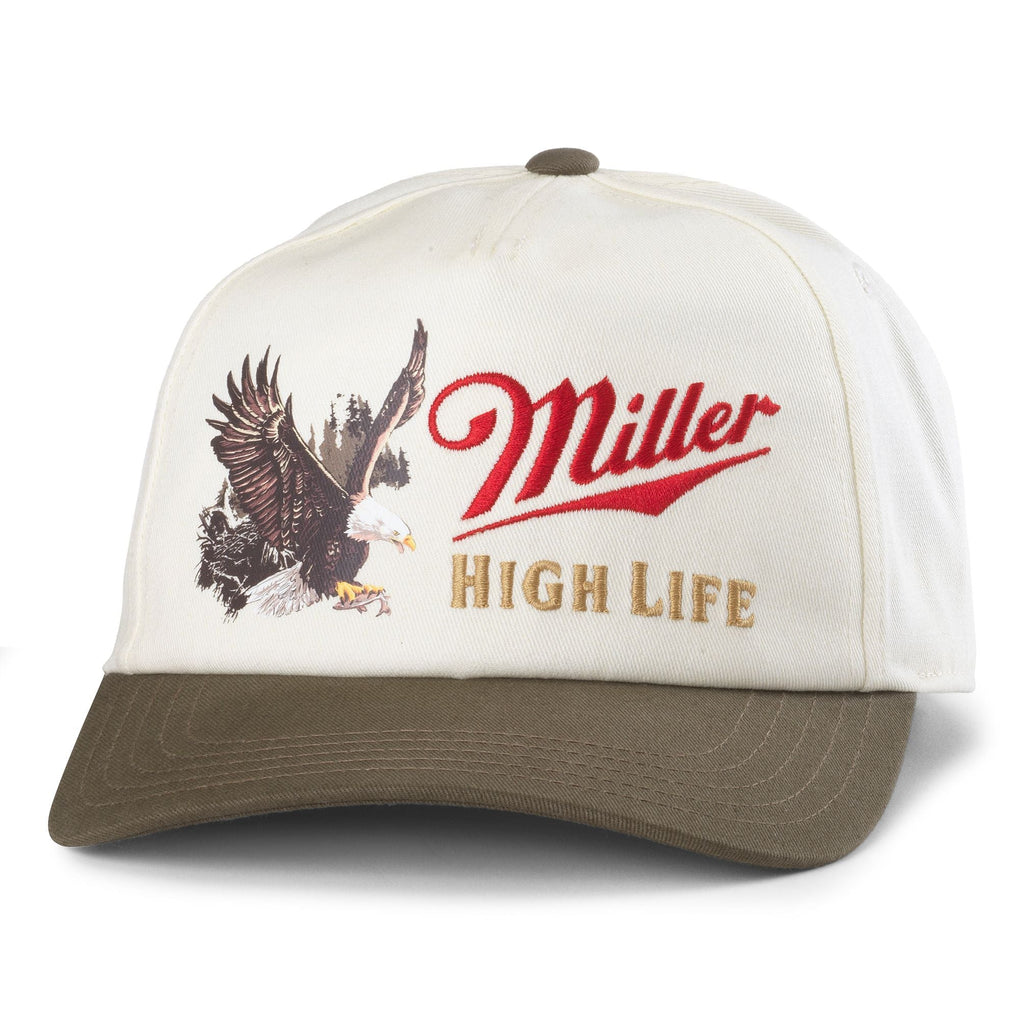 American Needle Twill Roscoe Miller High Life Hat