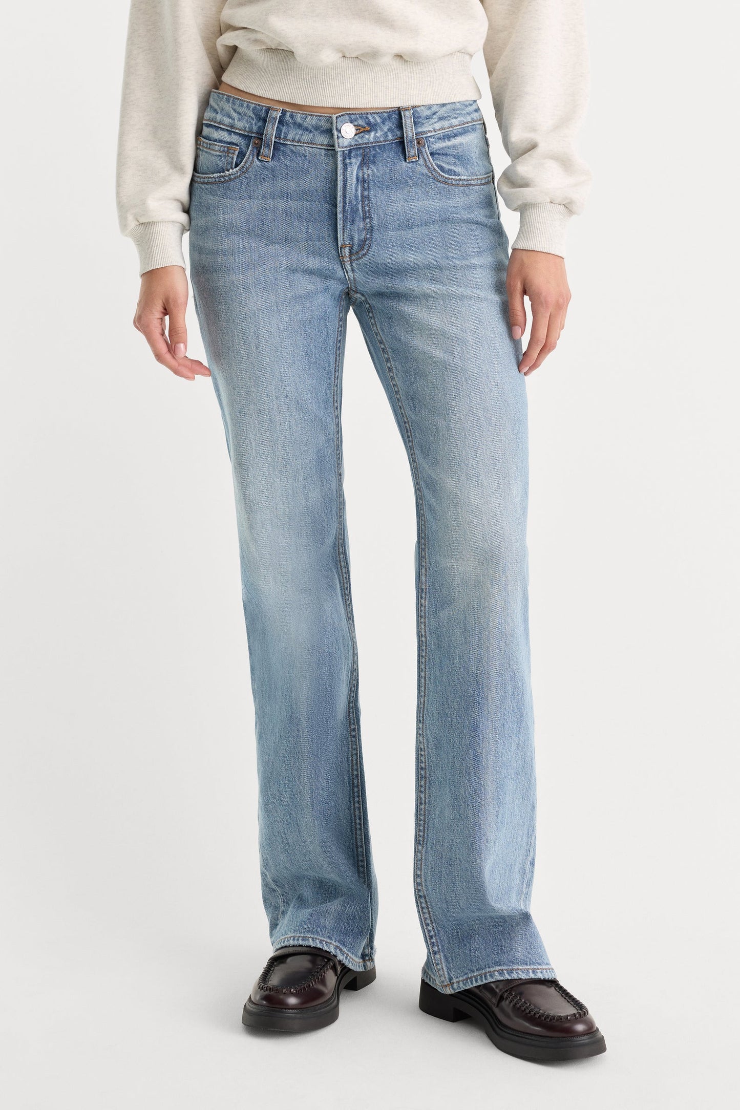 Good American Women's Vintage Low Loose Jeans