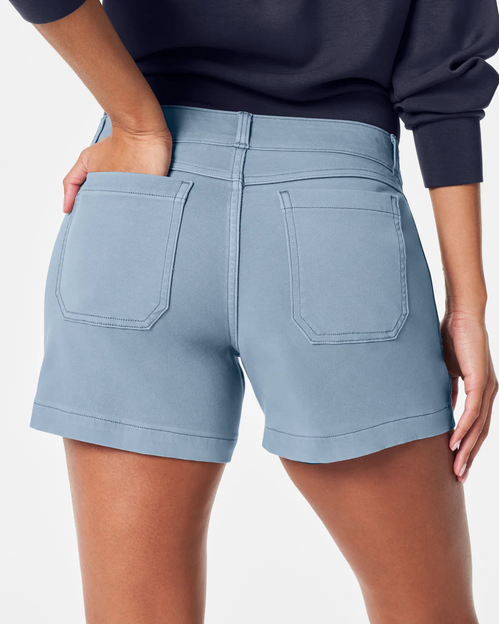 SPANX Stretch 4" Twill Shorts (Seasonal)