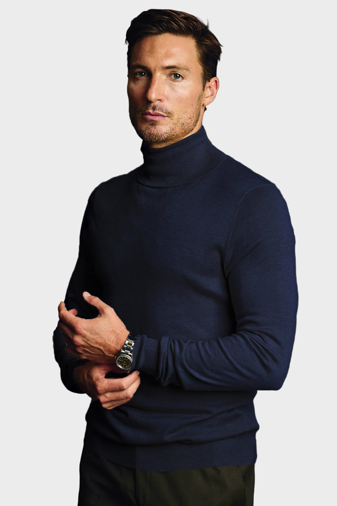 Pasiley & Gray Luxe Fine Gauge Turtleneck Sweater