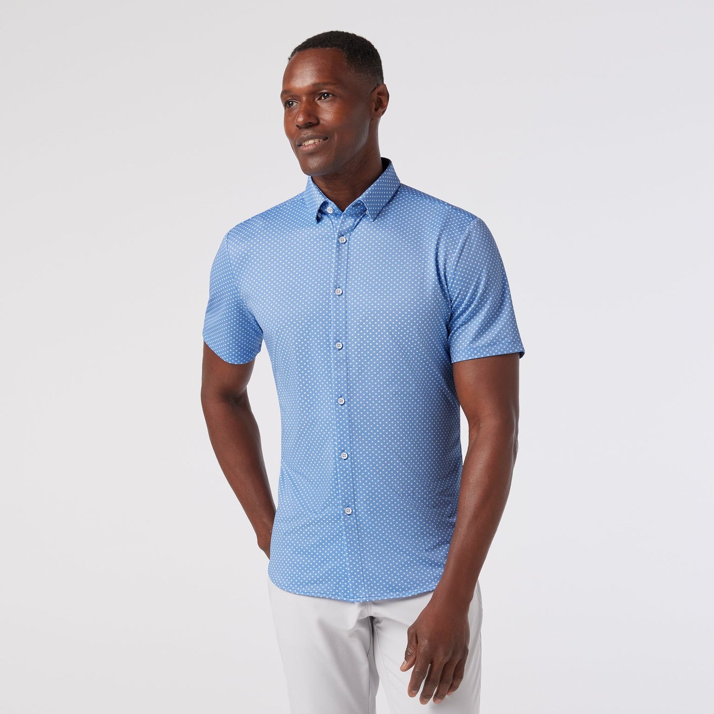 Mizzen + Main Halyard Short Sleeve Dress Shirt