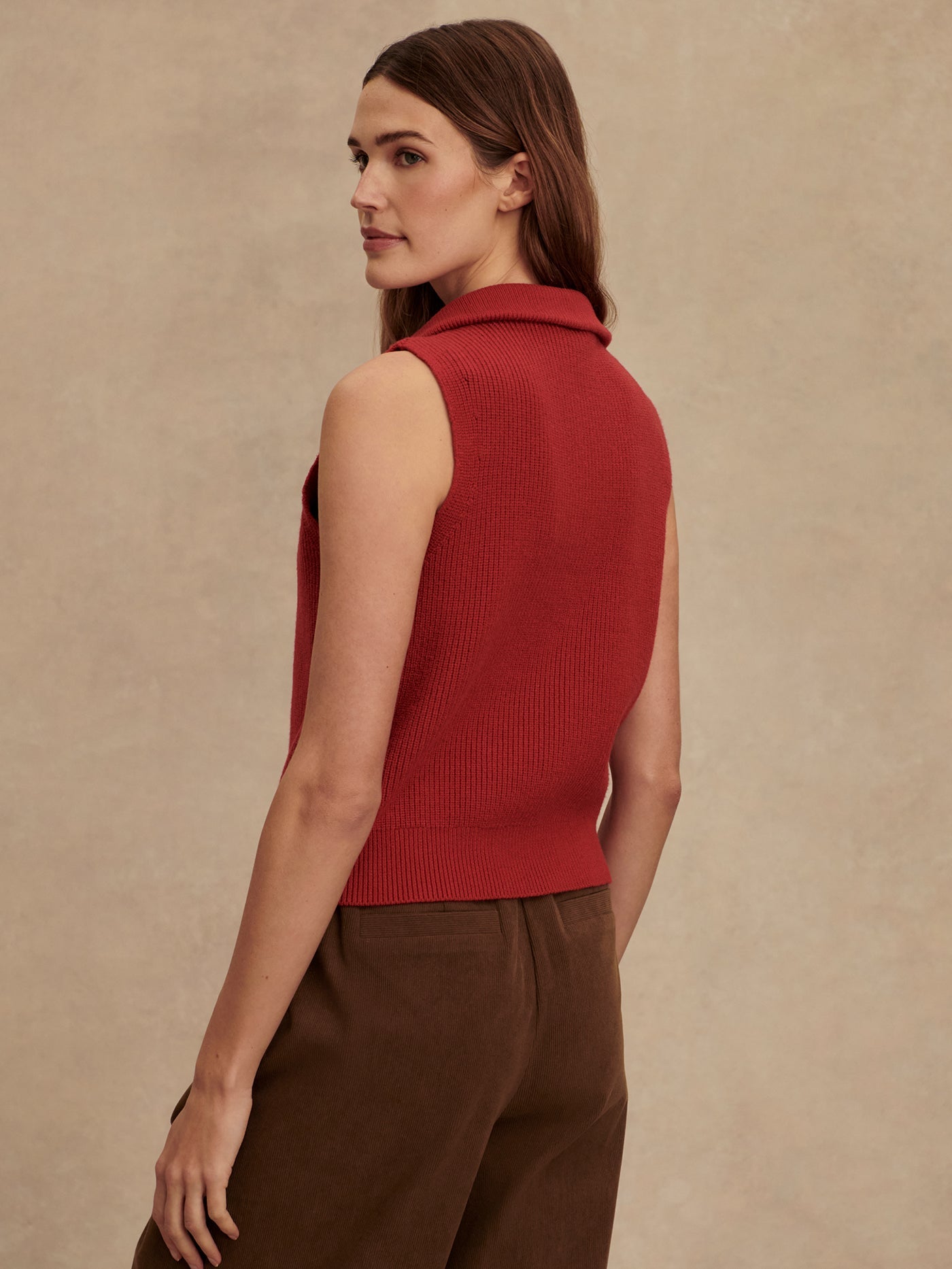 Varley Amina Half Zip Knit
