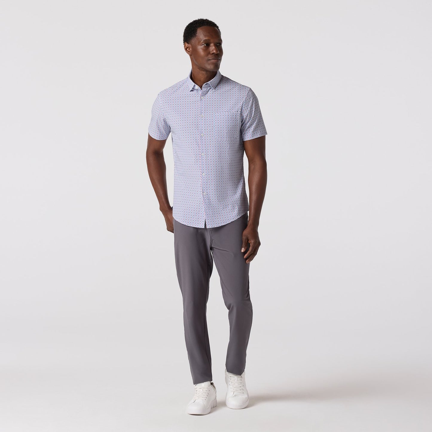 Mizzen + Main Leeward Short Sleeve Dress Shirt