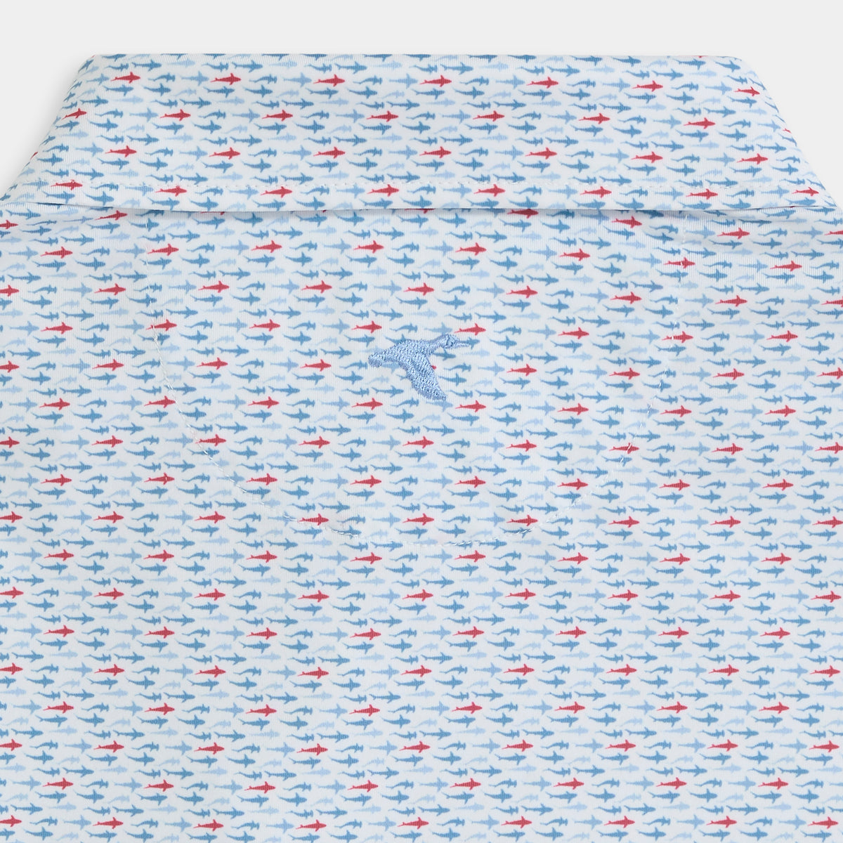 GenTeal Fin Frenzy Printed Performance Polo