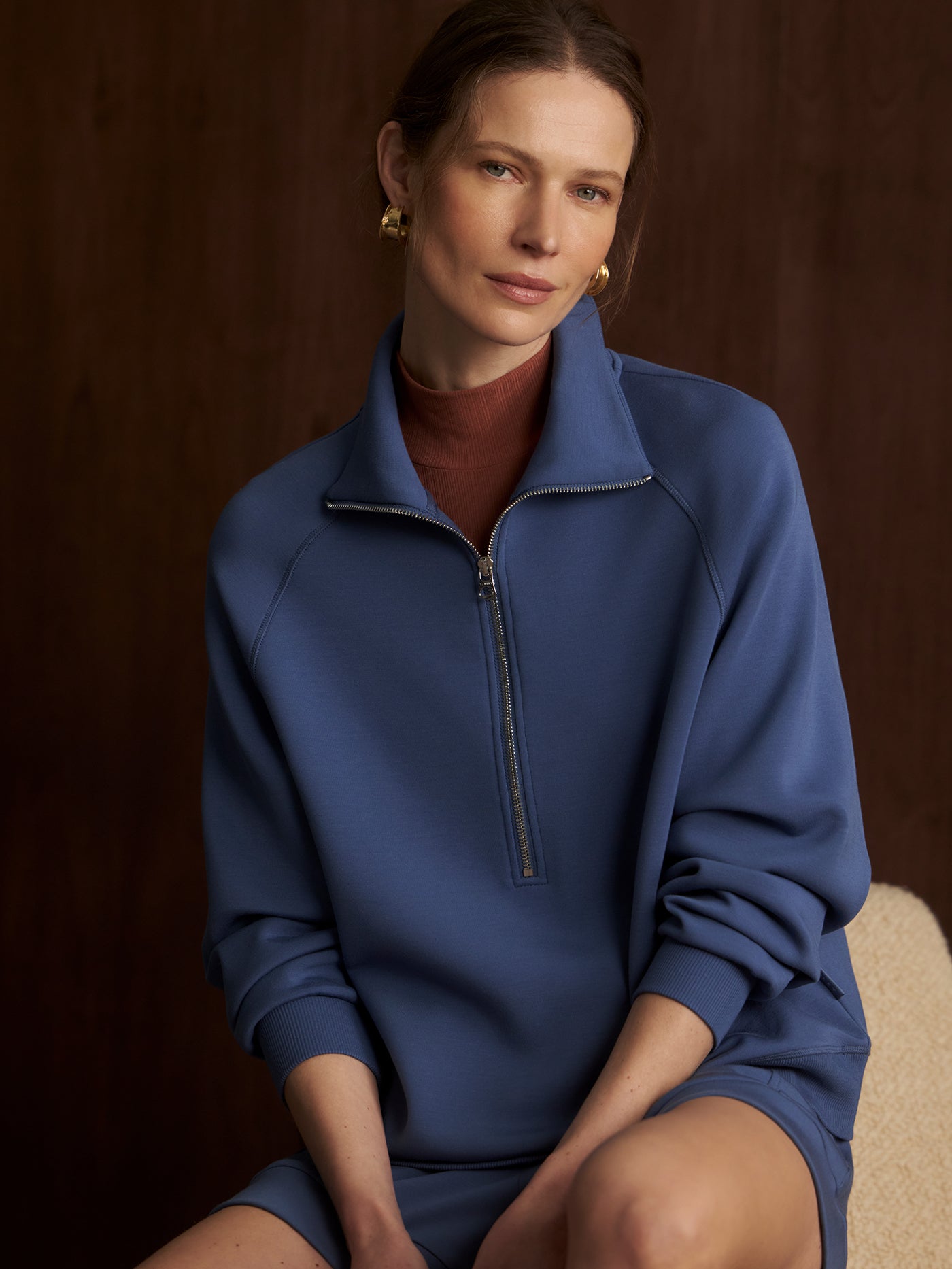 Varley Selene Half Zip Sweat