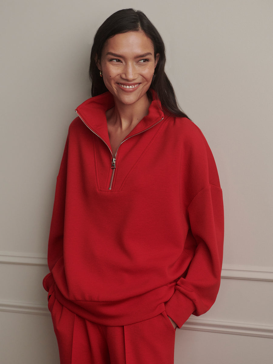 Varley Hawley Half Zip Sweat
