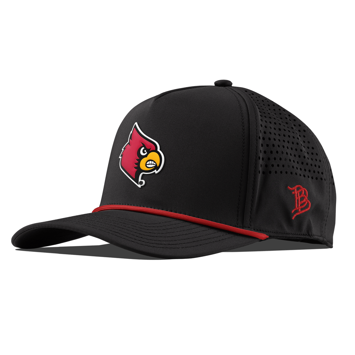 Branded Bills University of Louisville "Louisville Team Logo" Curved 5 Panel Rope Hat