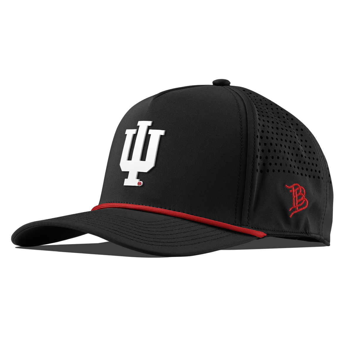 Indiana University "Whiteout Indiana Team Logo" Curved 5 Panel Rope Hat