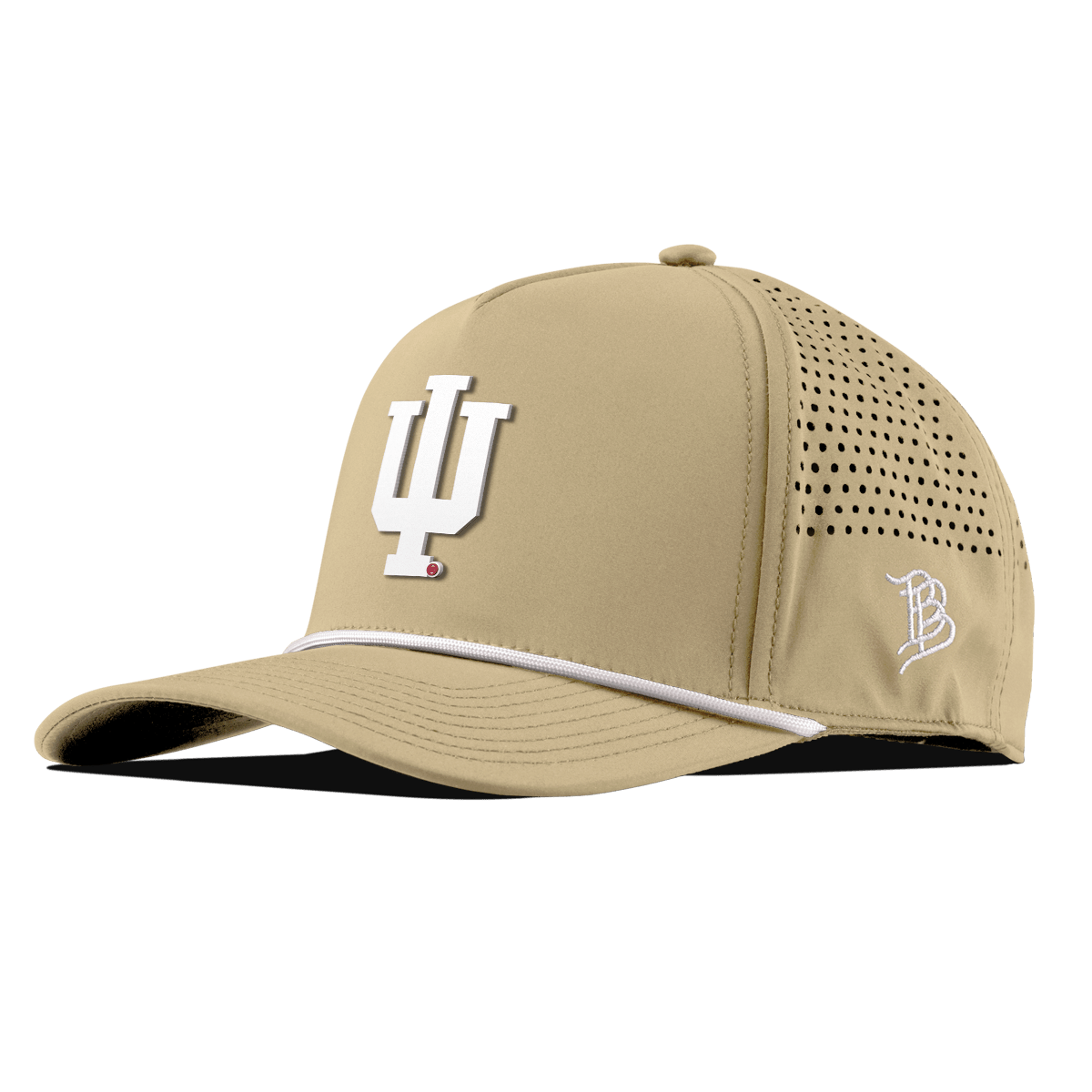 Indiana University "Whiteout Indiana Team Logo" Curved 5 Panel Rope Hat