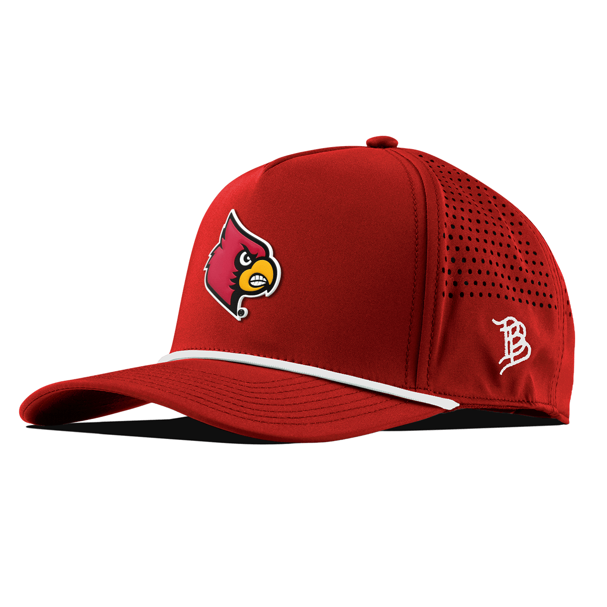 Branded Bills University of Louisville "Louisville Team Logo" Curved 5 Panel Rope Hat