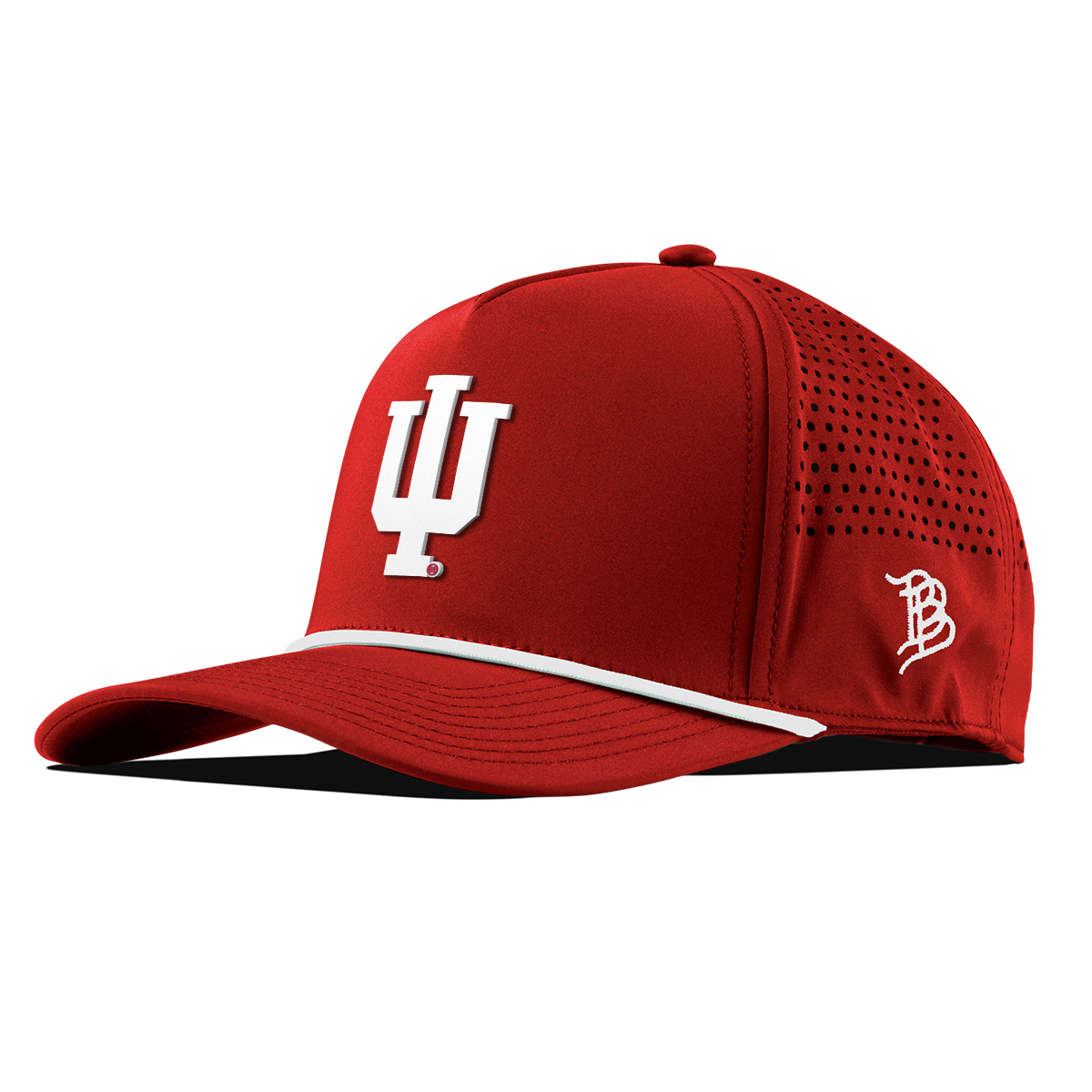 Indiana University "Whiteout Indiana Team Logo" Curved 5 Panel Rope Hat