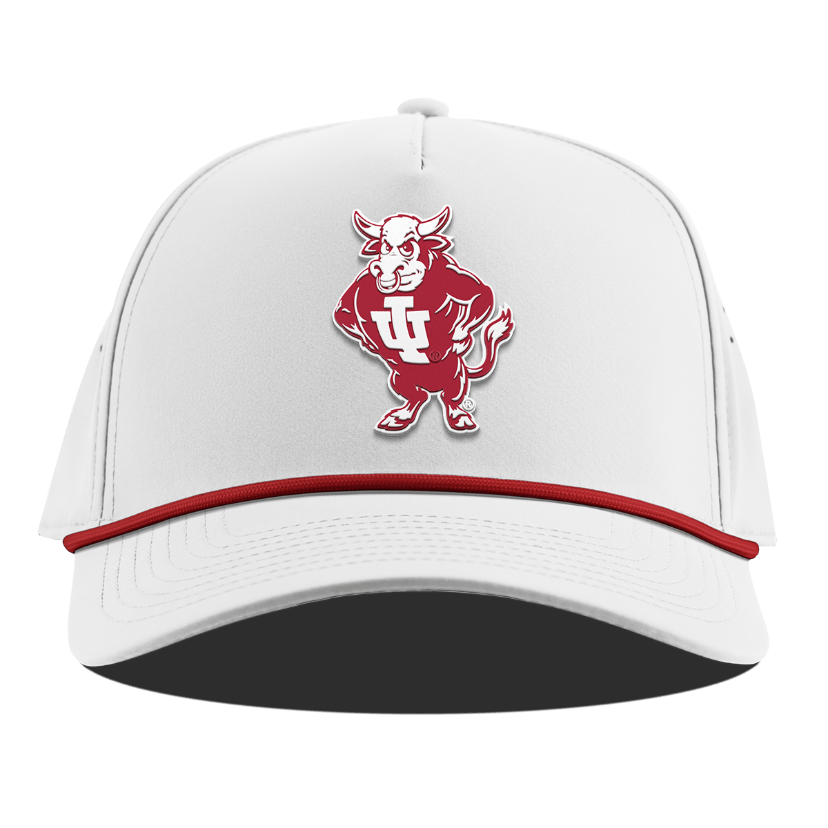 Indiana University "Vintage Bison" Curved 5 Panel Rope Hat