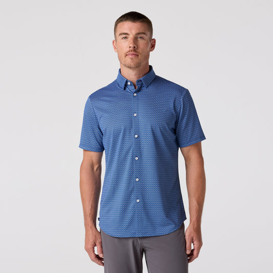 Mizzen + Main Halyard Short Sleeve Dress Shirt