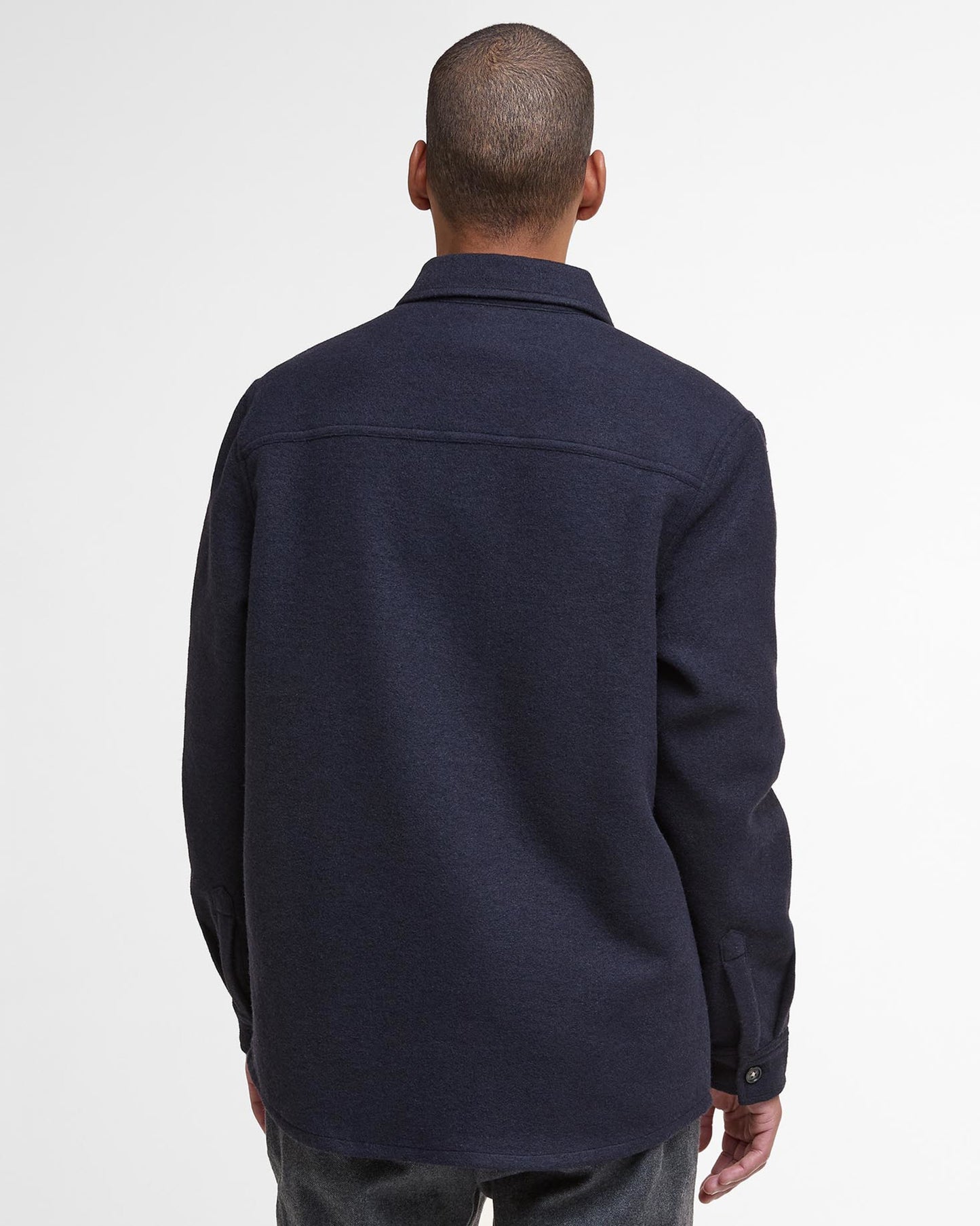 Barbour Men's Marlow Tailored Wool Blend Overshirt