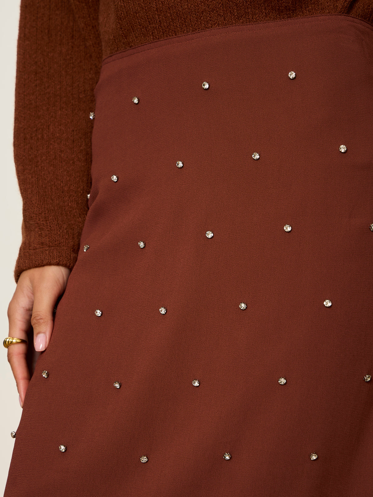 Sanctuary Margo Embellished Pencil Skirt