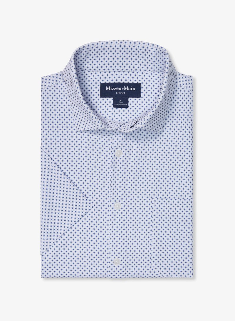 Mizzen + Main Leeward Short Sleeve Dress Shirt