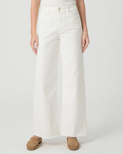Paige Women's Anessa 31" Wide Leg Jean - Tonal Ecru