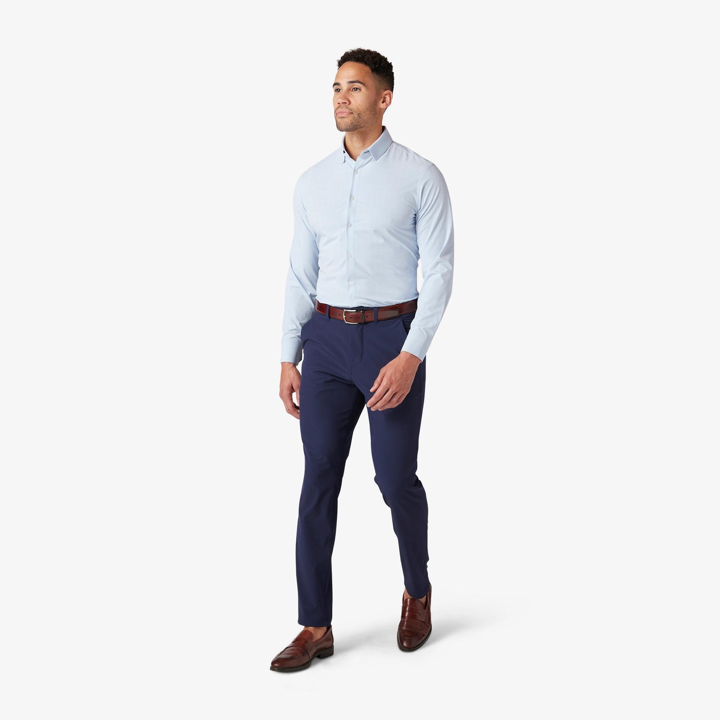 Mizzen + Main Monaco Long Sleeve Dress Shirt