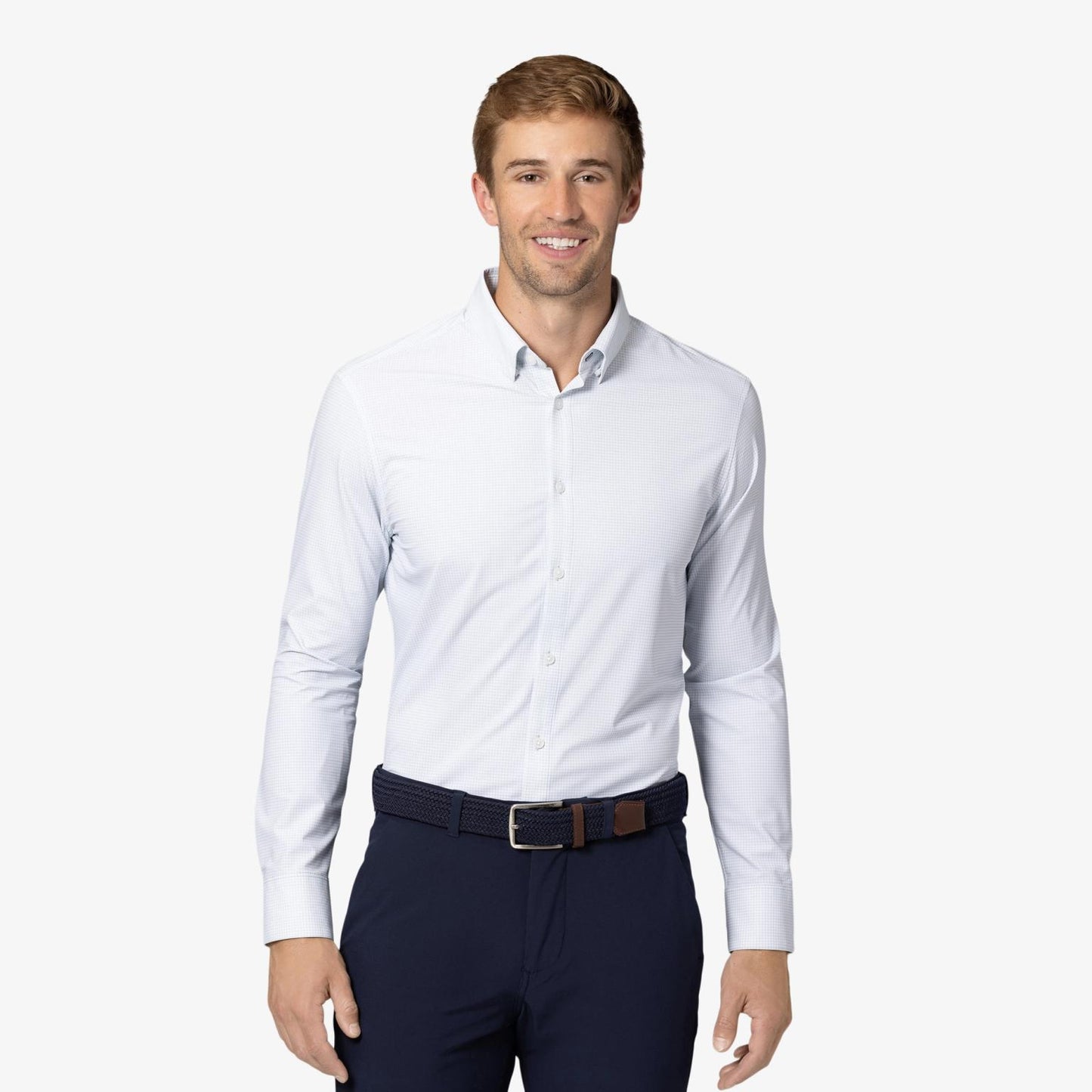 Mizzen + Main Monaco Long Sleeve Dress Shirt