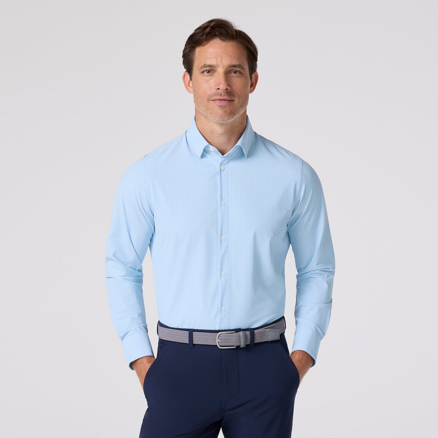 Mizzen + Main Leeward Long Sleeve Dress Shirt