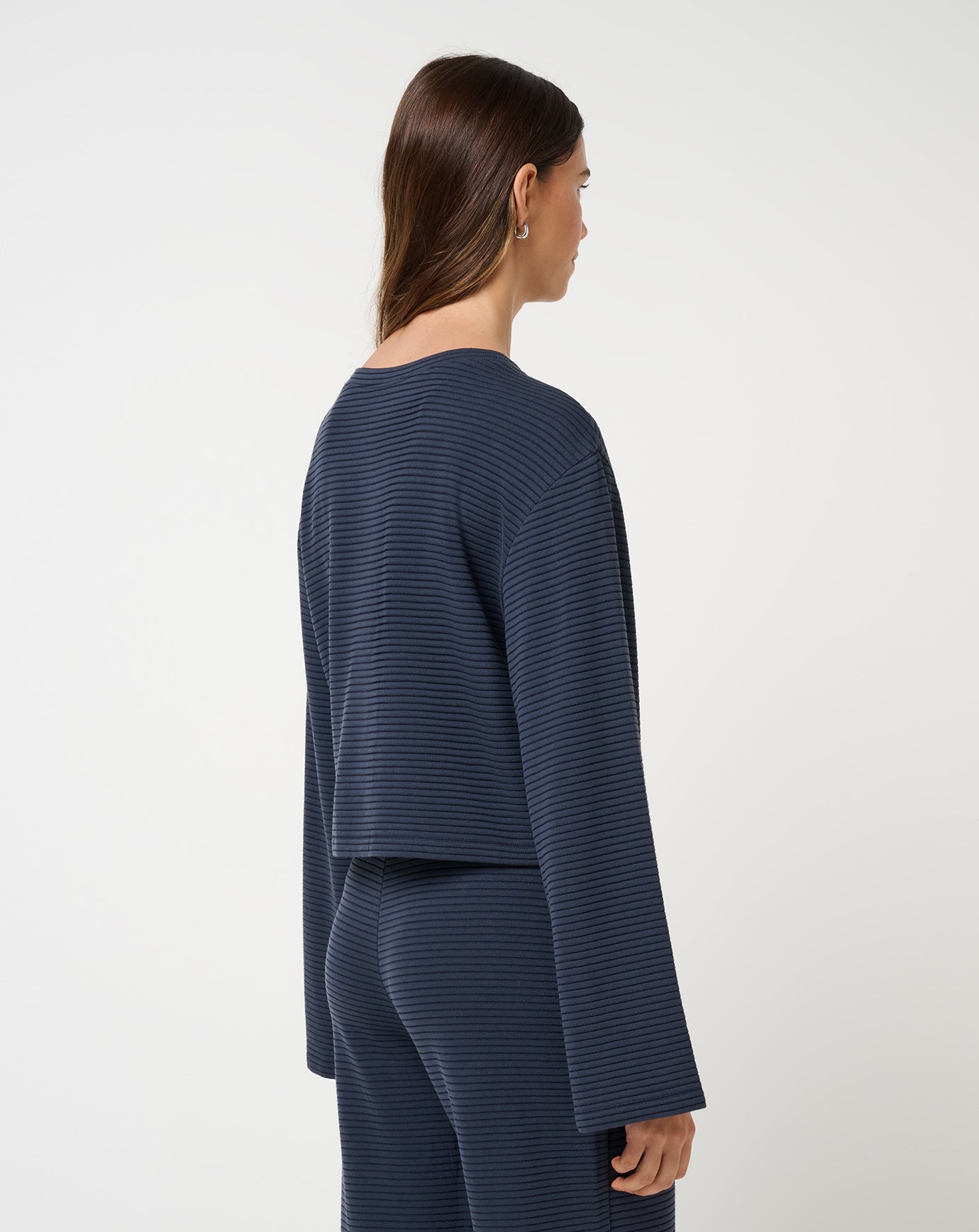 Travis Mathew Women's Coastal Rib Long Sleeve Top