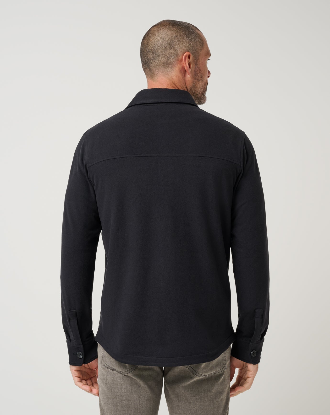 Travis Mathew Men's Peak Fleece Shirt Jacket