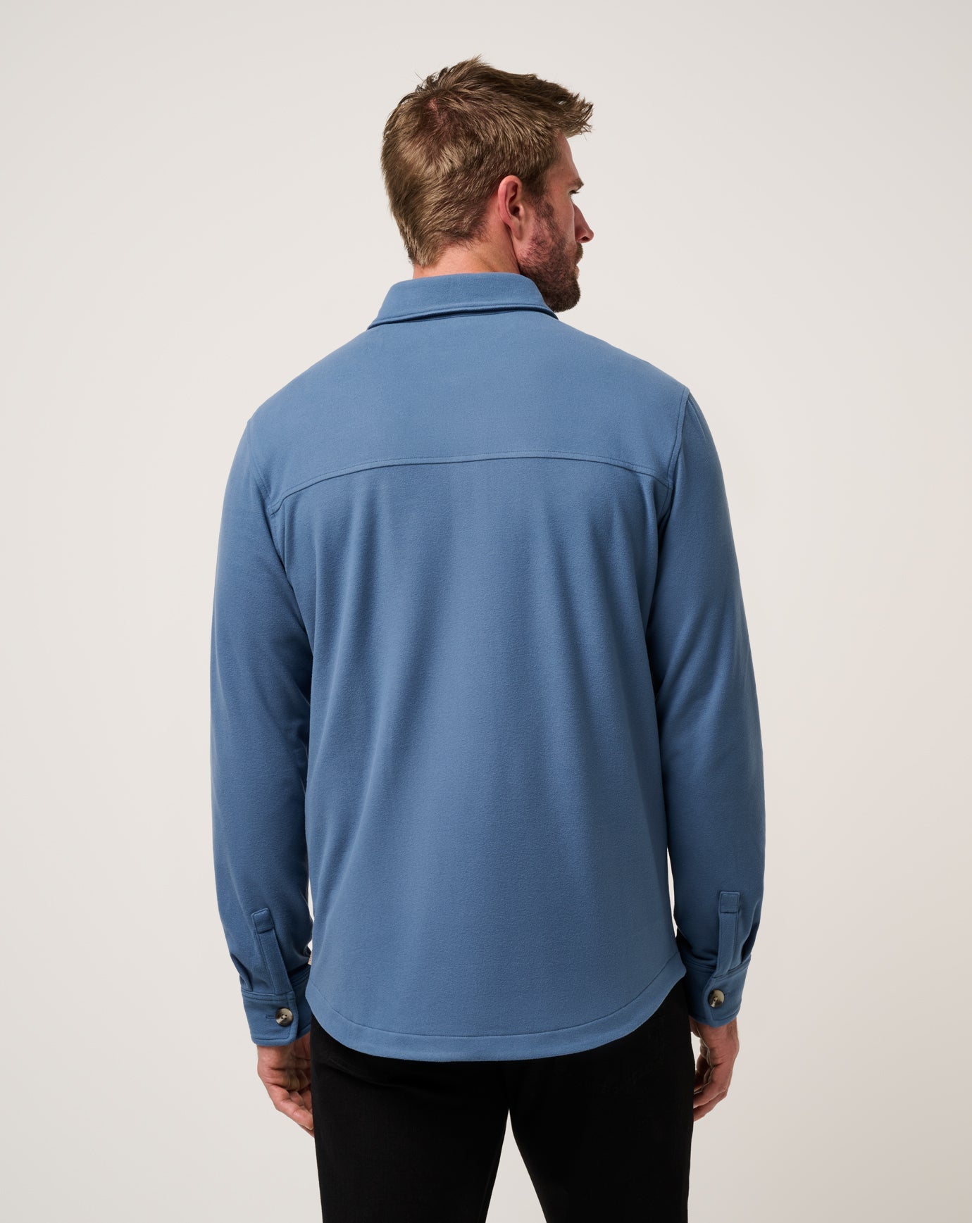 Travis Mathew Men's Peak Fleece Shirt Jacket