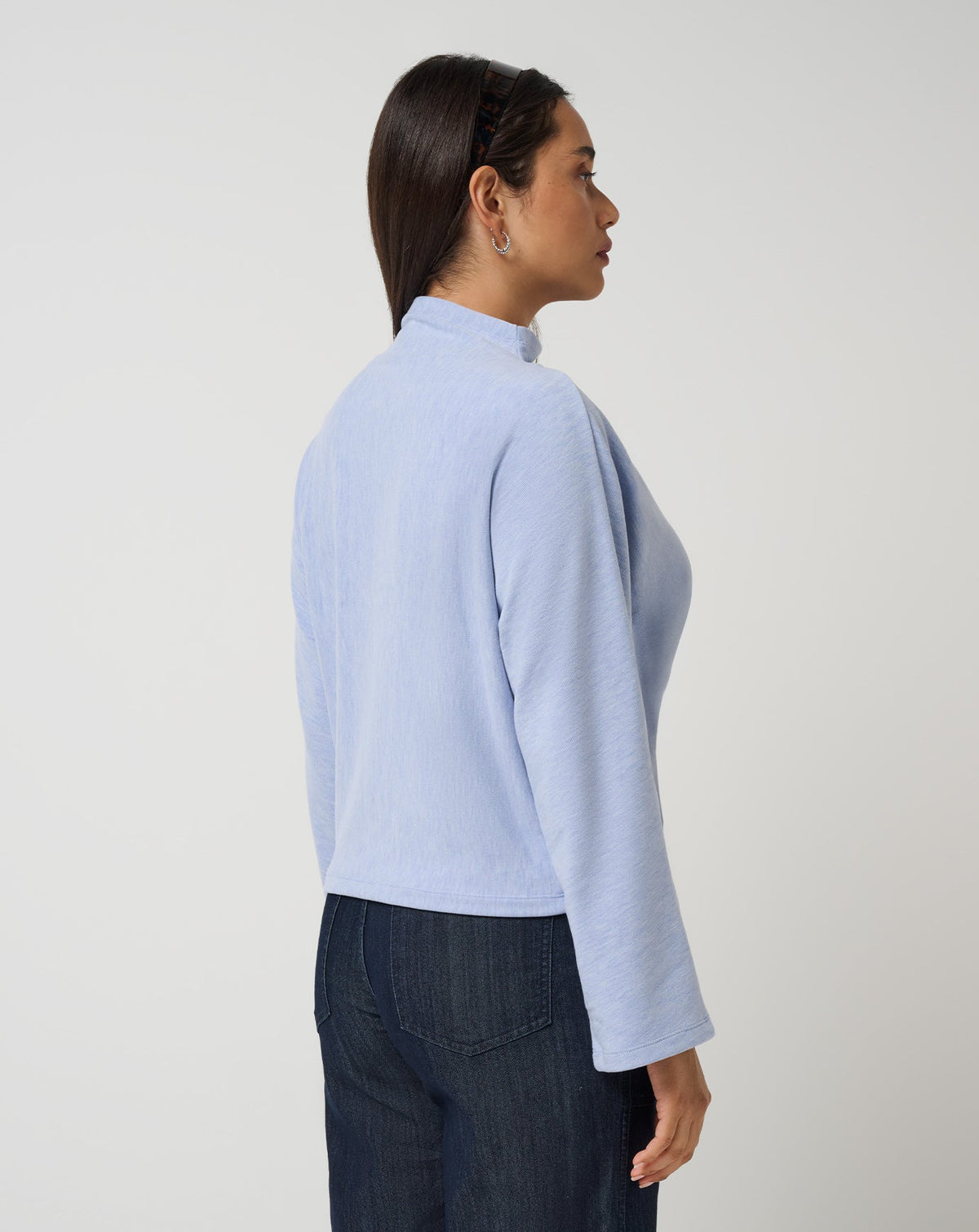 Travis Mathew Cloud Sweater Mock Neck Top