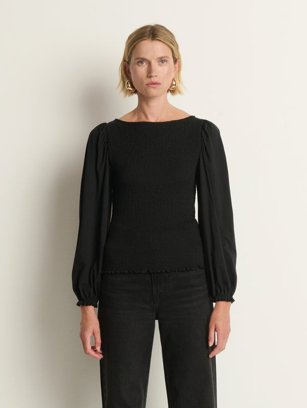 Nation Aidan Smocked Blouse