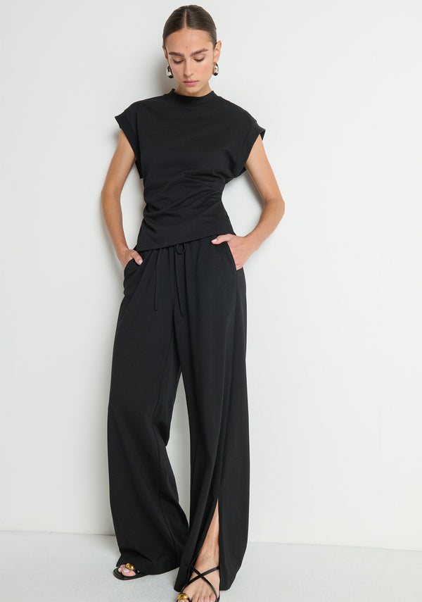 Nation Andrea Side Shirred Top