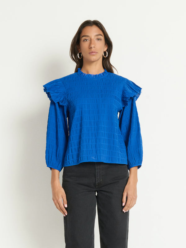 Nation Aria Ruffle Top