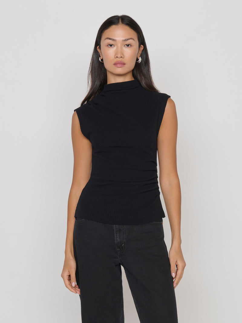 Nation Arielle Draped Wrap Top
