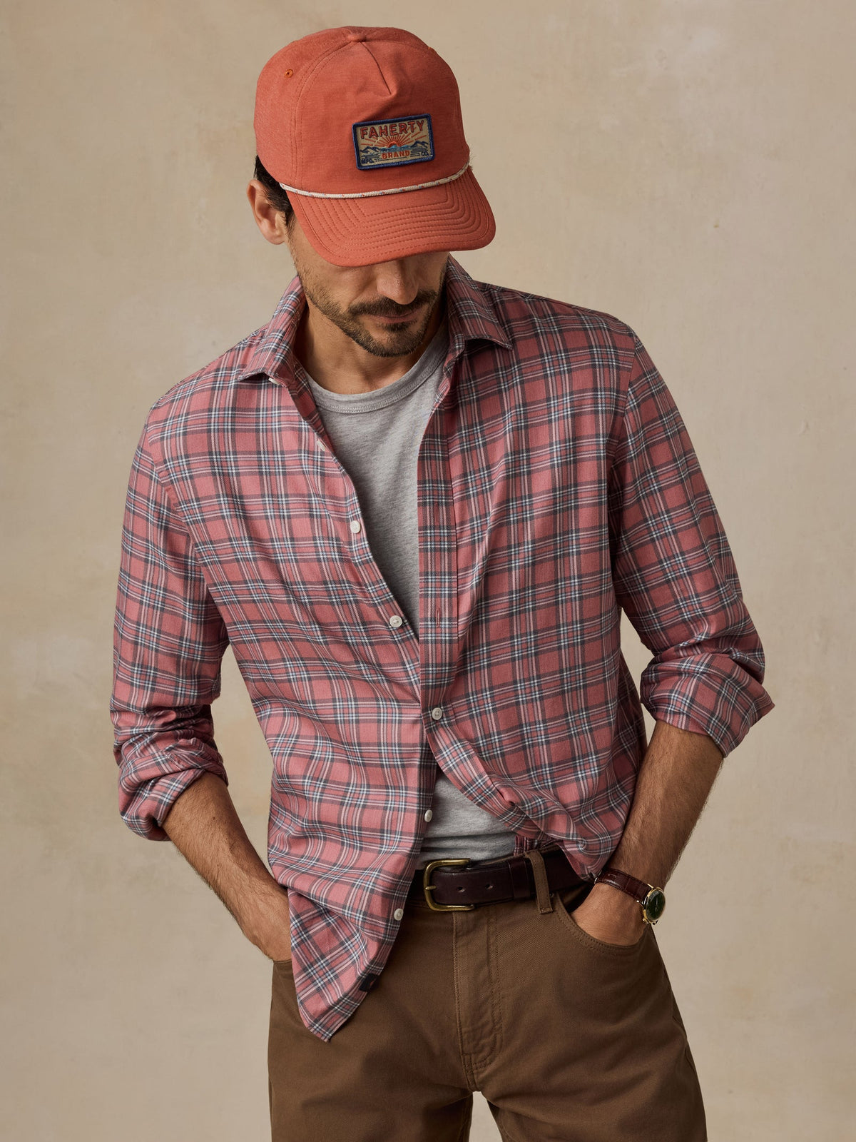 Faherty Men's Soft Twill Movement Shirt