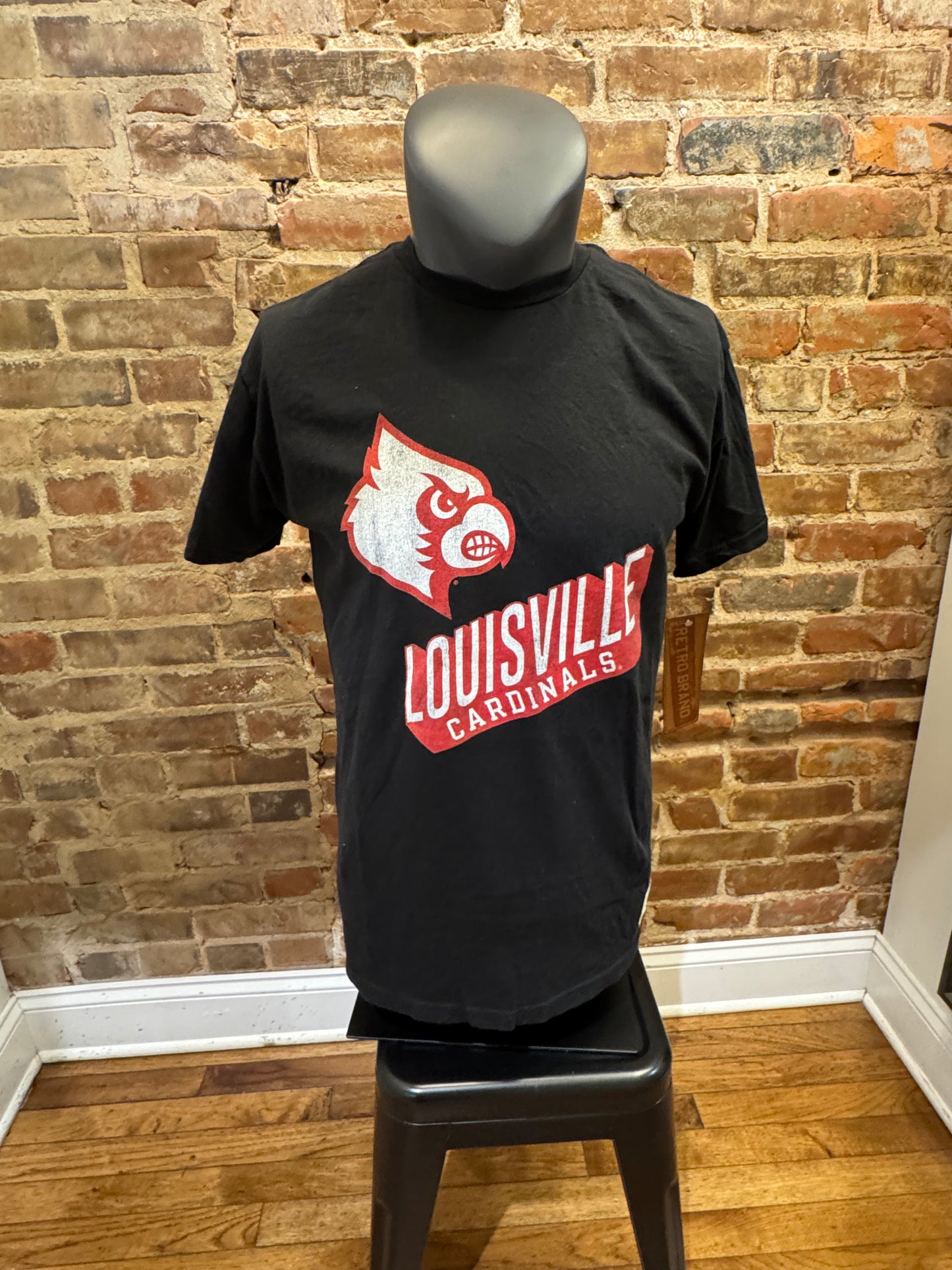 Retro Brand Louisville Cardinals Vintage Tee