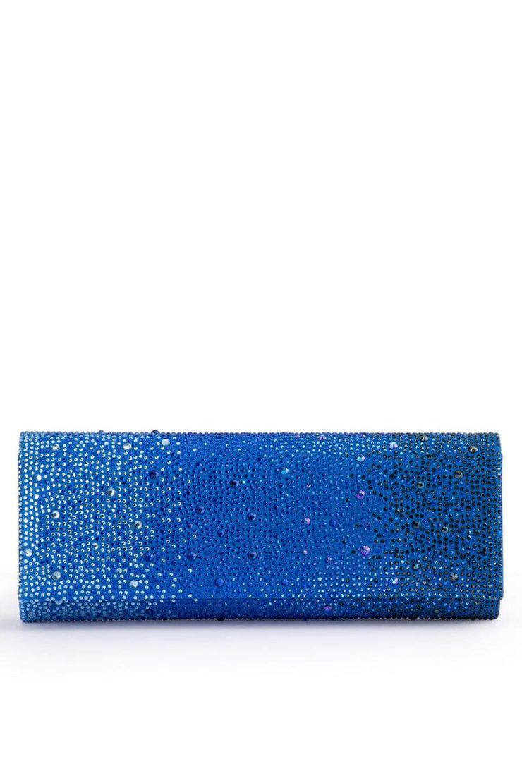 Olga Berg Camille Ombre Hotfix Clutch