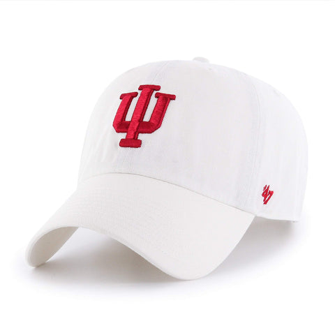 White Indiana University '47 Clean Up Hat