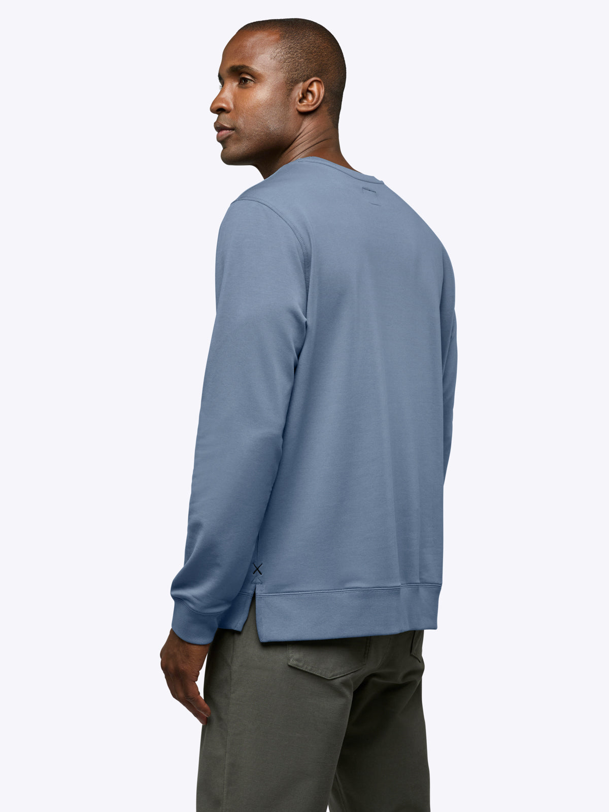 Cuts Men's Hyperloop Pullover Slit-Hem