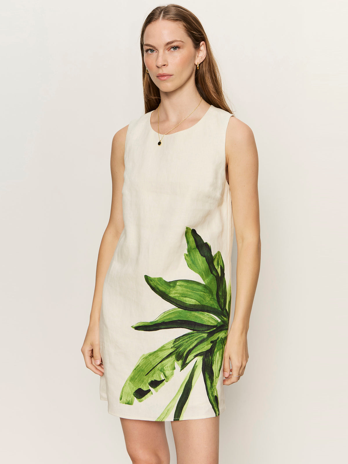 Sanctuary Way To Be Linen Shift Dress