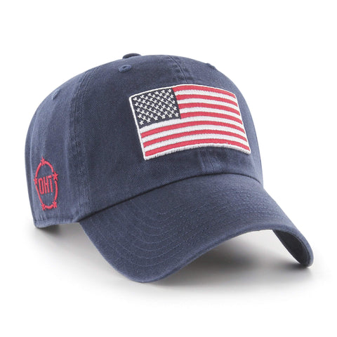American Flag '47 Clean Up Hat