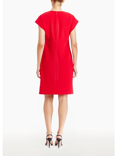 Amanda Uprichard Colson Dress Scarlet / X-Small Amanda Uprichard Colson Dress Scarlet / X-Small