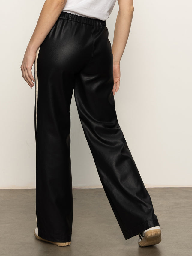 Sanctuary Coated Twill Track Pant