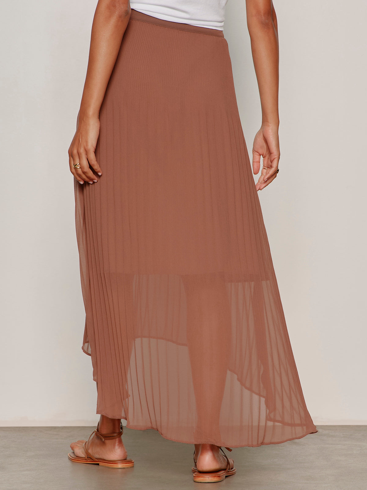 Sanctuary Meant To Be Pleated Midi Skirt