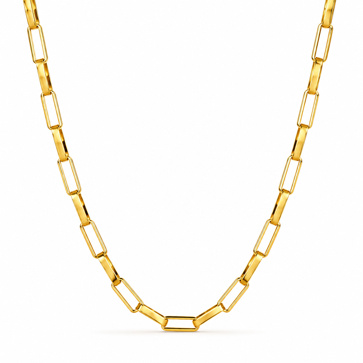 Ellie Vail Julia Elongated Chain Necklace