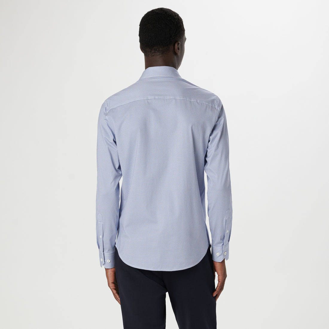 BUGATCHI James Geometric OoohCotton Shirt