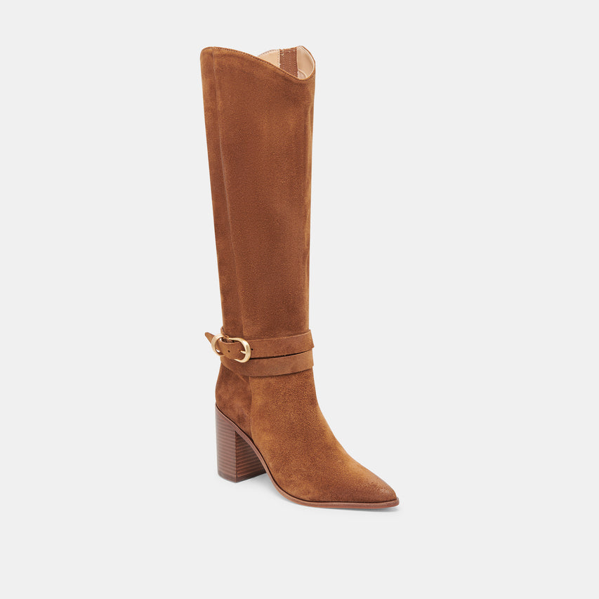 Dolce Vita Tyrone Brown Suede Boot