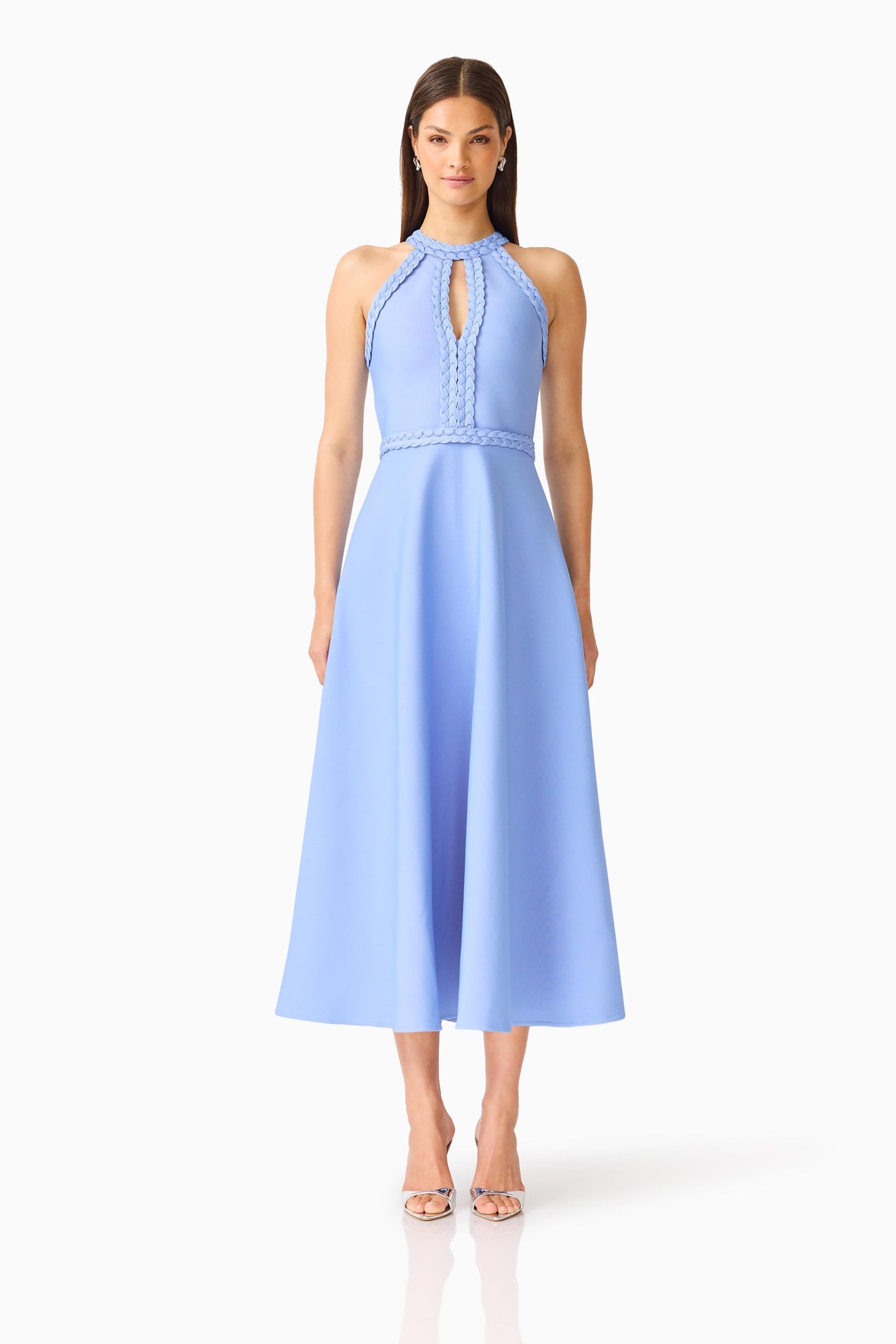 Elliatt Floriana Halter Midi Dress