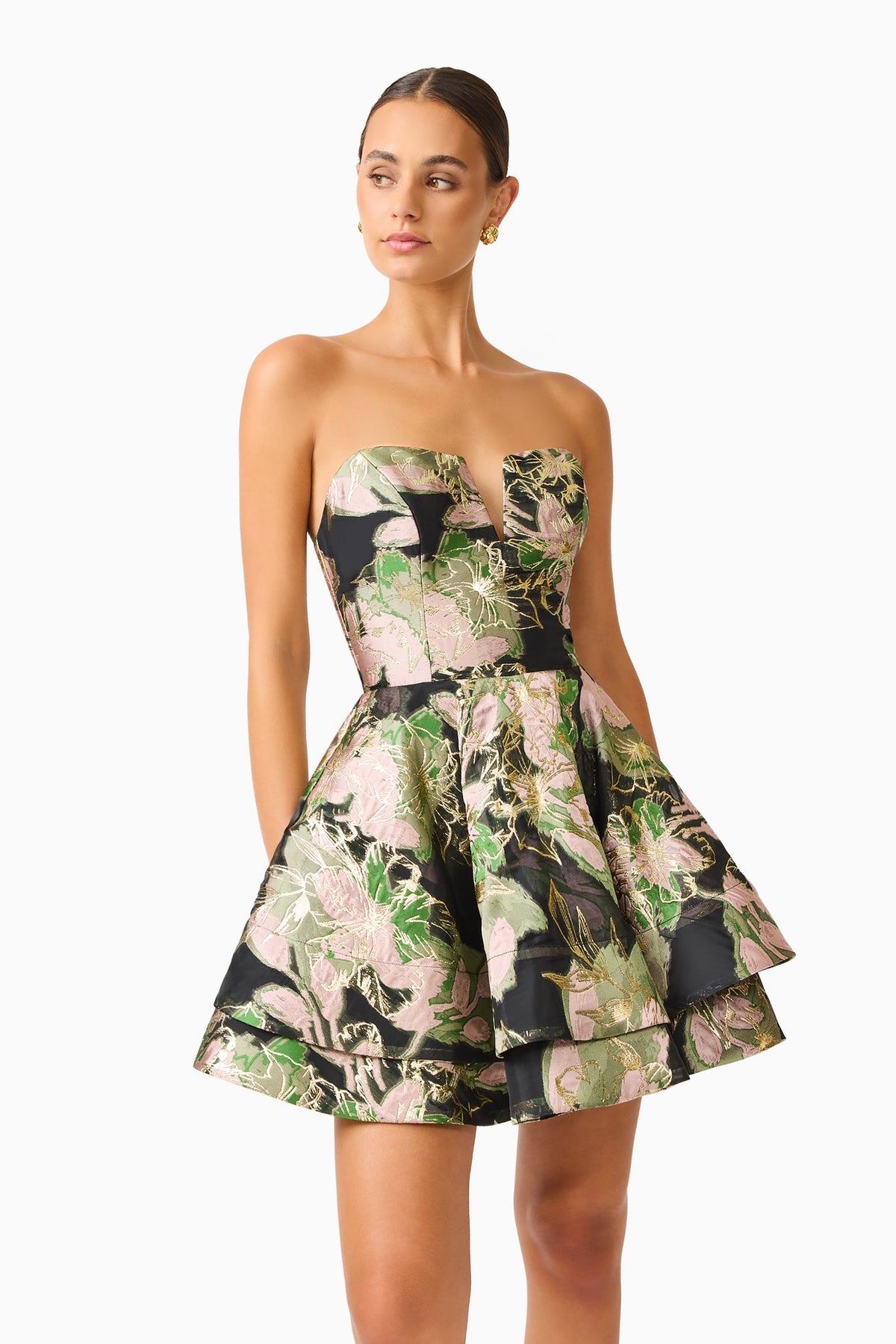 Elliatt Florayne Sweetheart Mini Dress