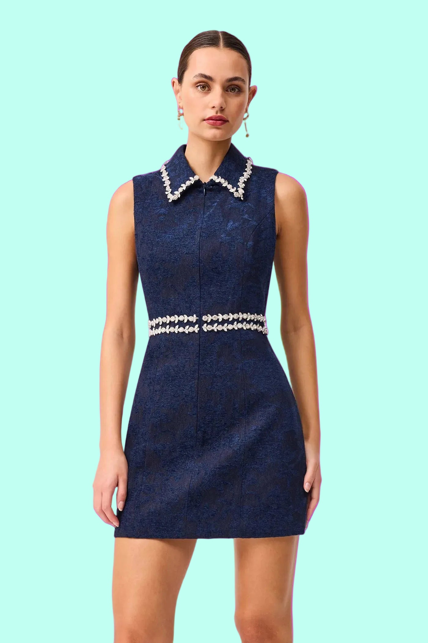 Elliatt Melody Jaquard Mini Dress