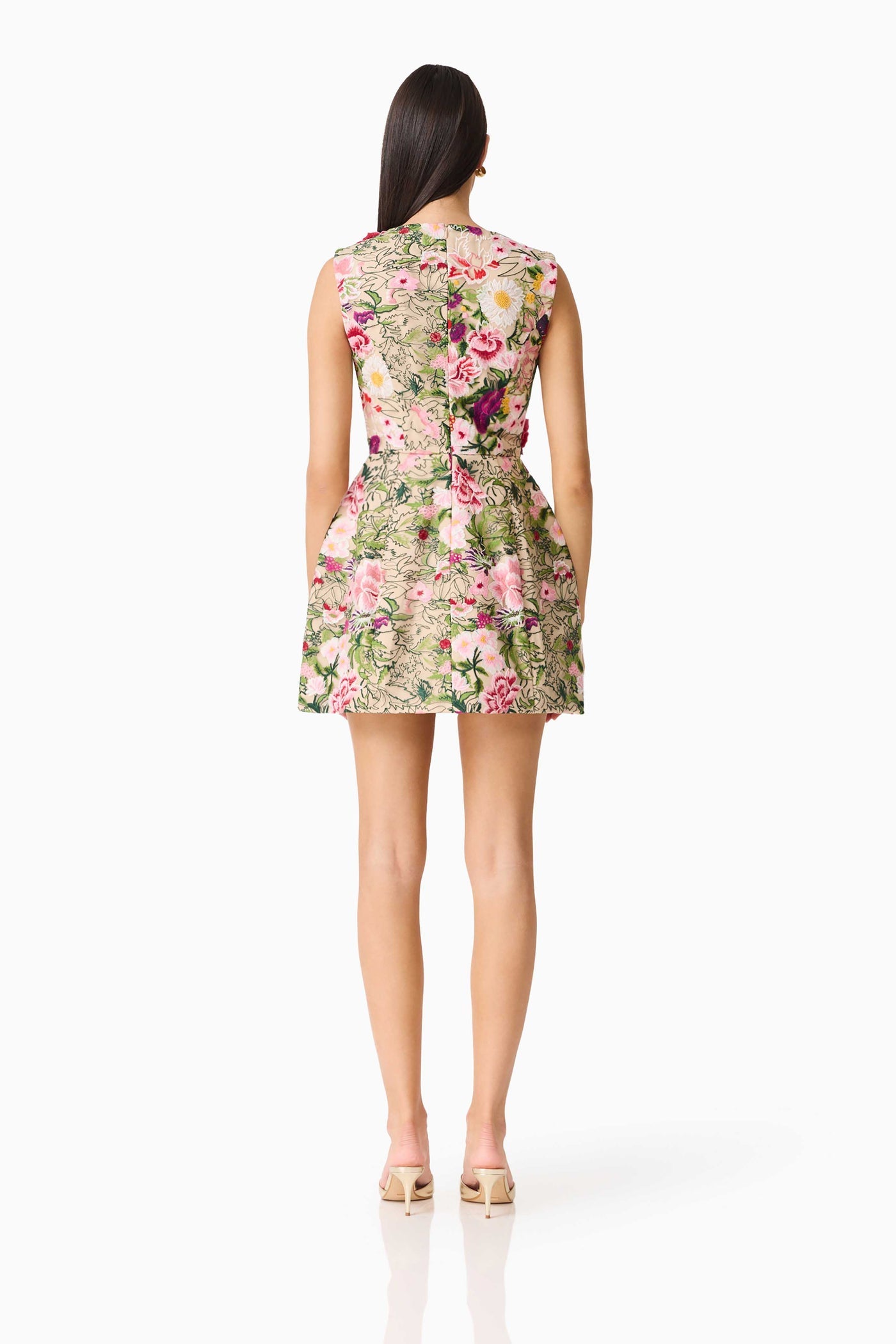 Elliatt Flora Tulip Mini Dress